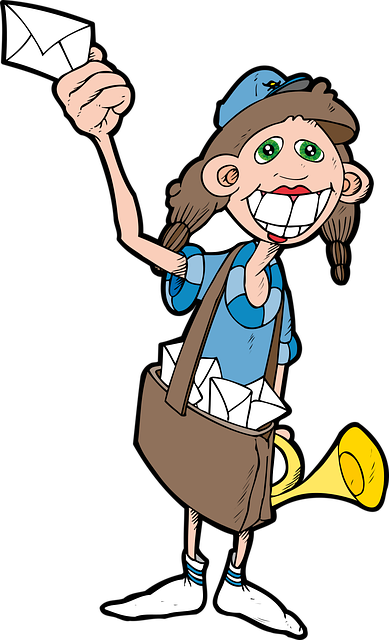 Free Woman Post vector and picture