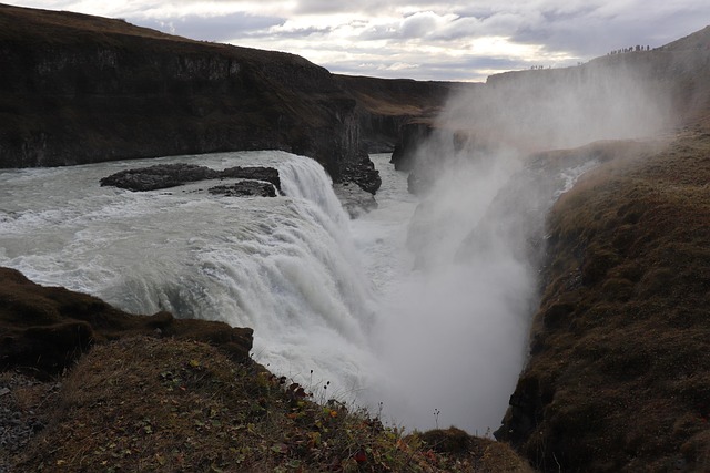 Free Waterfall Iceland photo and picture