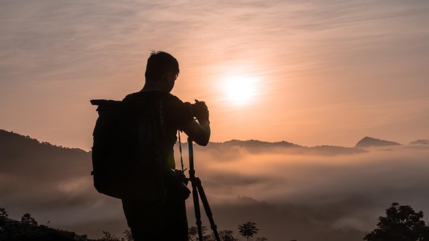 Nascer Do Sol, Fotógrafo, Hill