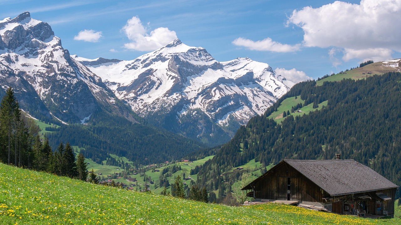 Mountains - free online jigsaw puzzle photo