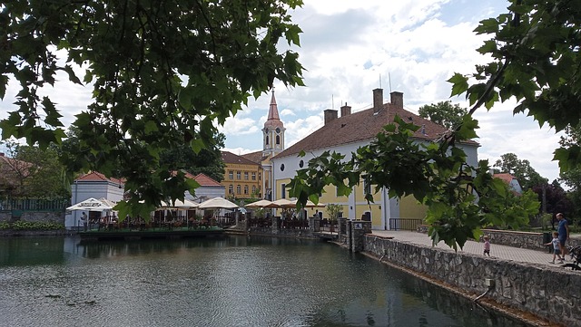 Tapolca, Sø, Mølledam, Natur, Ungarn