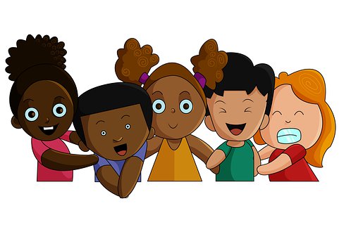 Free Children Friendship illustration and picture