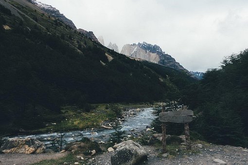Free Torres Del Paine Stream photo and picture