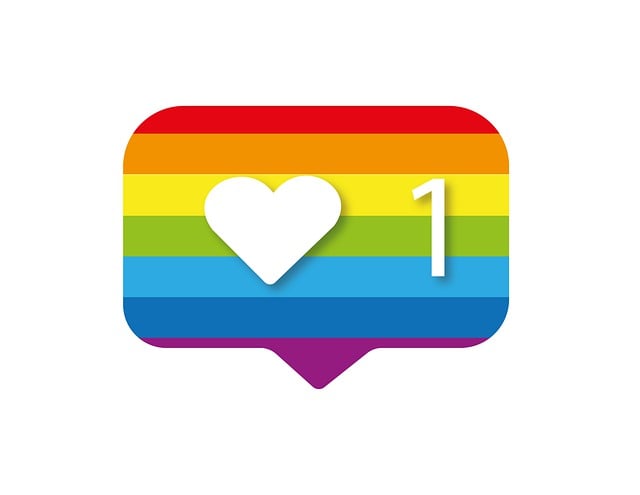 Free lgbtq like rainbow illustration