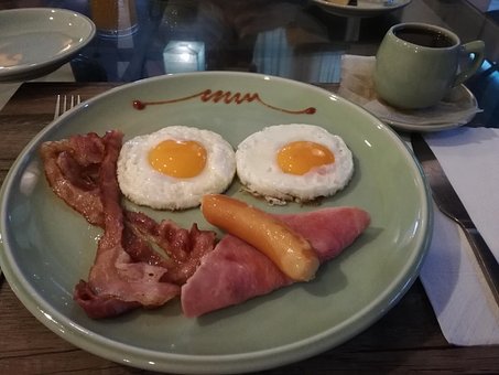 Frühstück, Spiegelei, Lebensmittel