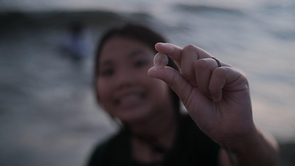 Hoop, Focus, Strand, Dol Zijn Op
