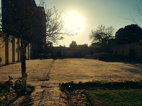 Free Bright Sun Ruins photo and picture