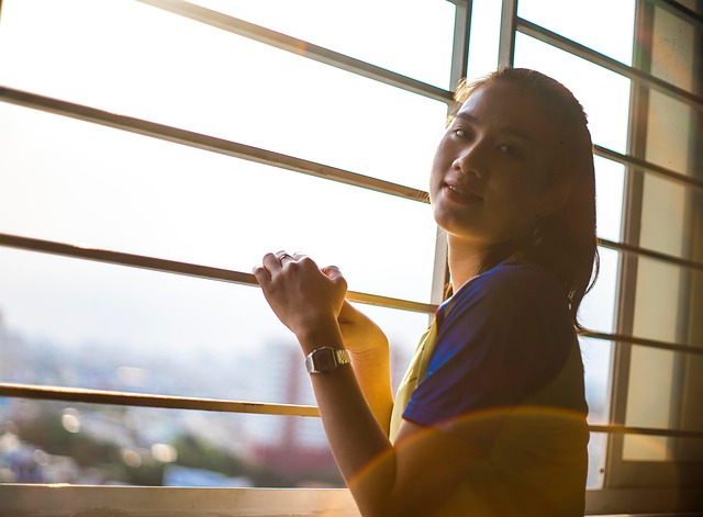 Free Window Girl photo and picture