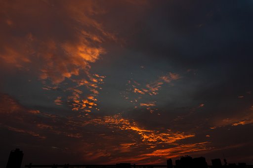 Free Sunset Clouds photo and picture