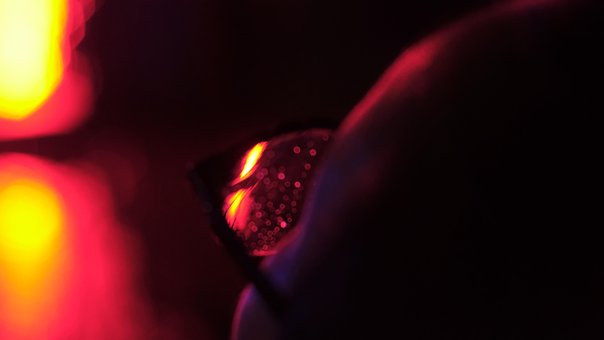 Verdrietig, Heet, Glas, Diep, Focus