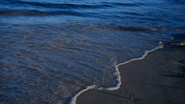 Zee, Golf, Strand, Water, Natuur