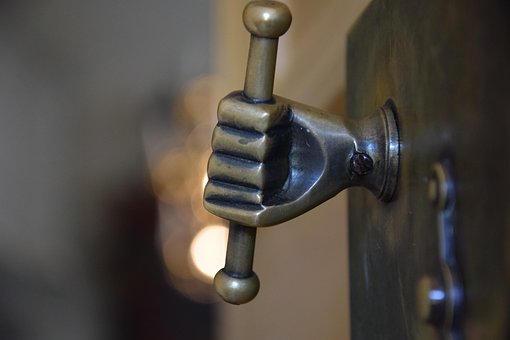 Handhaben, Kirchentür, Tür, Kirche, Alt