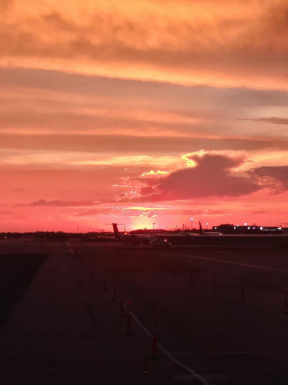 Boise Airport Sunset Airplane Free Photo On Pixabay Pixabay