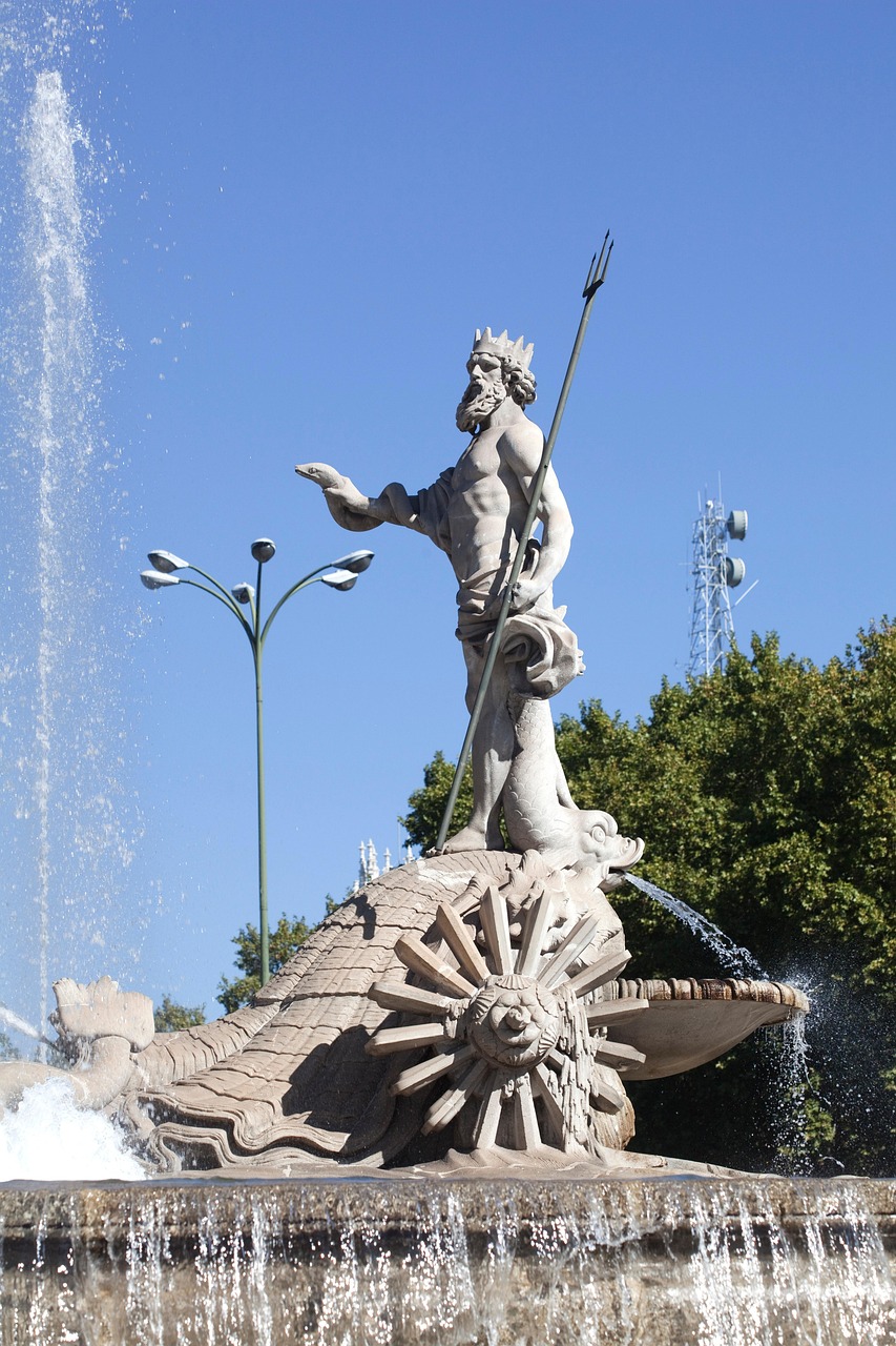 Statue Of Neptune Spainnull