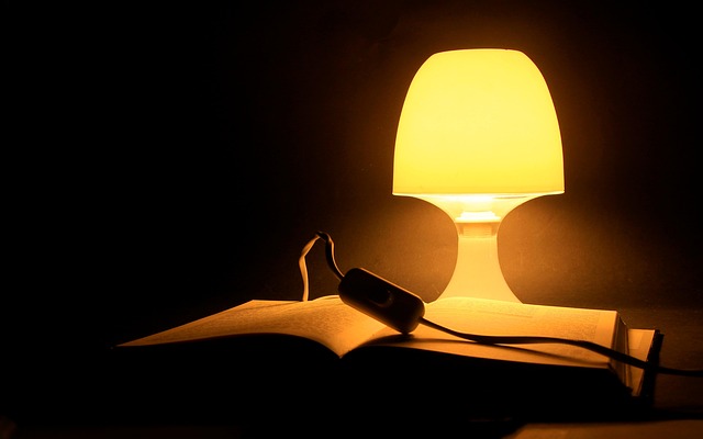 Free Darkness Lamp photo and picture
