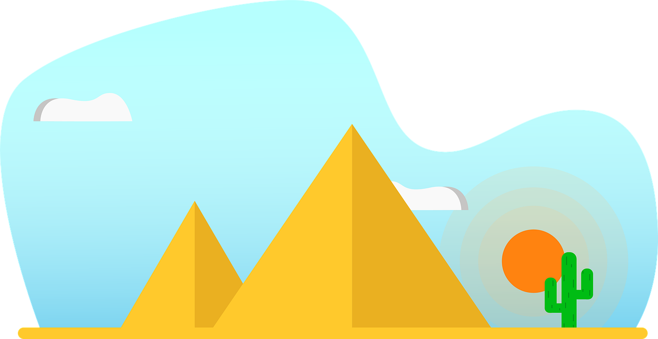 Sand Pyramid Vector Download Pyramids, Desert, Sand. Royalty-Free Stock Illustration Image ...