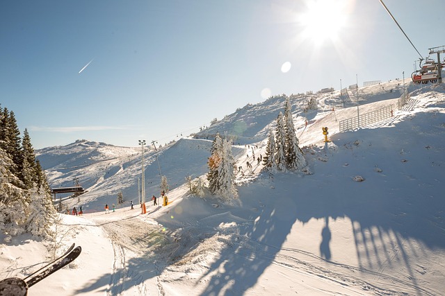 Free Ski Resort Skiing photo and picture