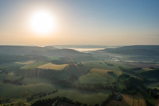 Free Sunrise Fields photo and picture
