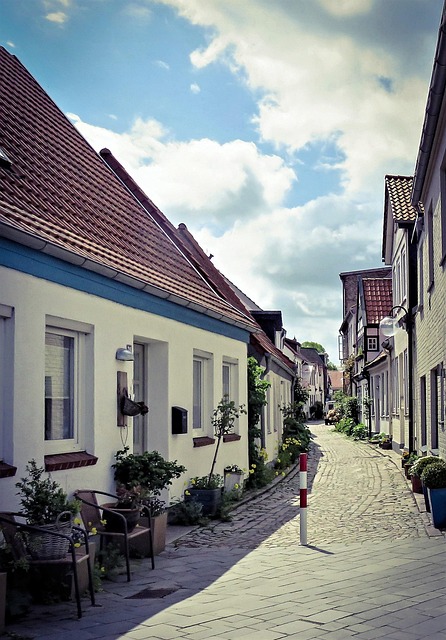 Alej, Staré Město, Domy, Eckernförde