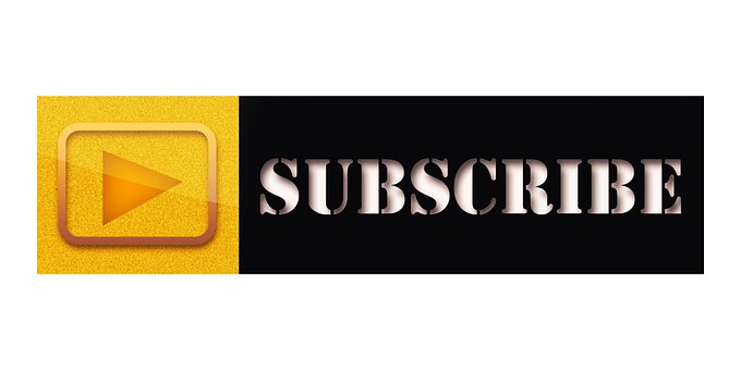 Free Subscribe Button photo and picture