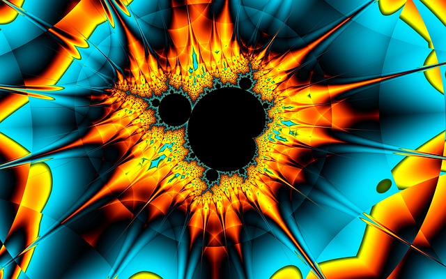 Mandelbrot, Fraktal, Psykedelisk