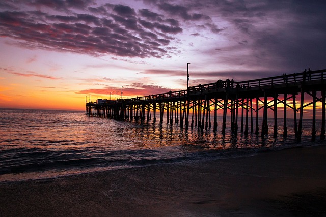 Free Sunset Beach photo and picture
