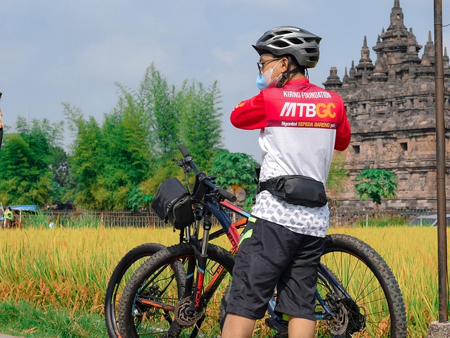 Free Men Cycling photo and picture