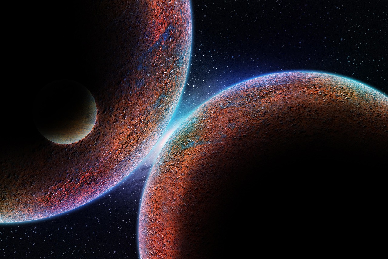 Space Pl@net Space Planet Parallel World - Free photo on Pixabay - Pixabay