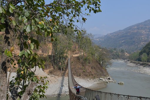 Free Suspension Bridge Bridge photo and picture