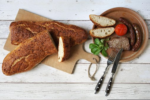 Gegrild Brood, Brood, Grillen