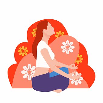 Yoga, Meditaţie, Femeie, Relaxare