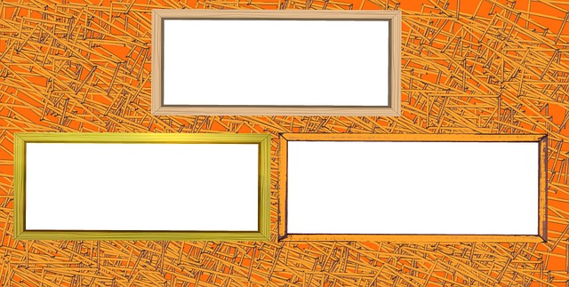 Free frames pattern header illustration