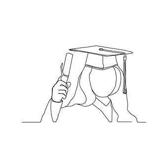 Free Graduate Women illustration and picture