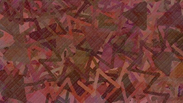 Free zig zag scattered arrows illustration