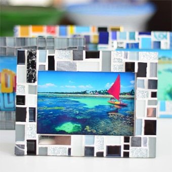 Free Mosaic Picture Frame photo and picture