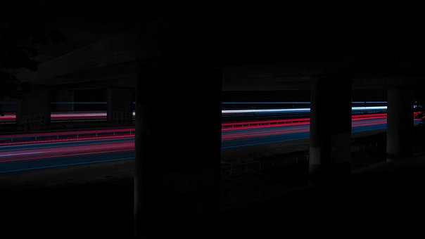 Free Light Trails Long Exposure photo and picture