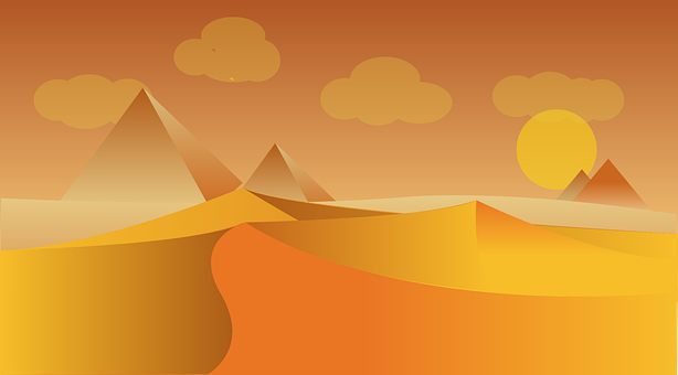 Free Desert Egypt vector and picture