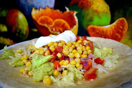 Taco, Comida, Mexicano, Plato, Maíz
