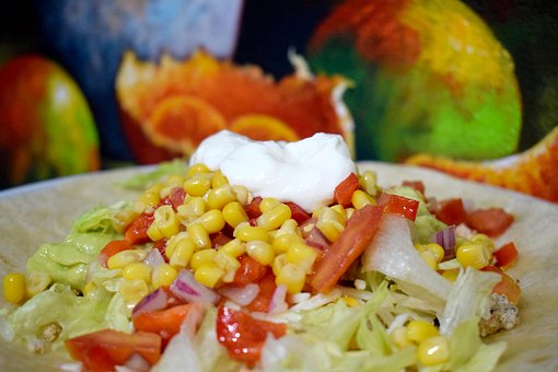 Taco, Comida, Mexicano, Plato