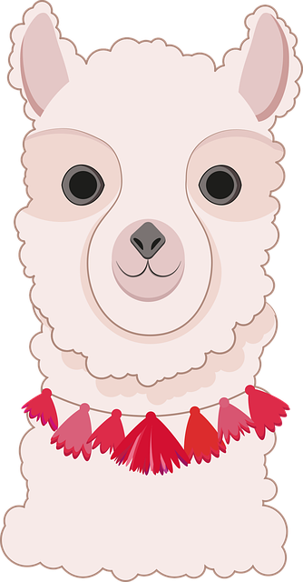 Free Lama Alpaca vector and picture