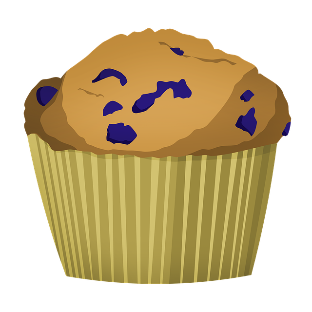 Cupcake, Blueberry Muffin, Muffin