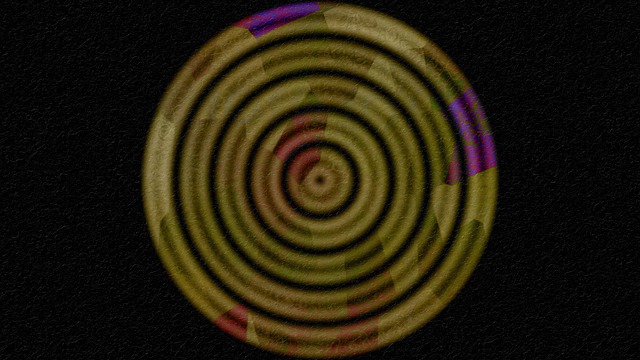 Free ring circles concentric illustration