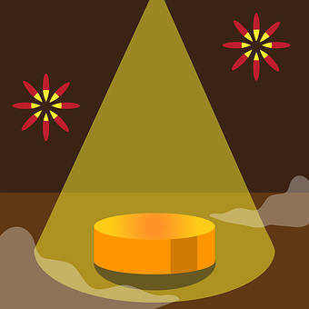 Free Podium Lamp vector and picture