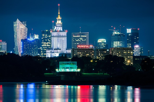 Edificios, Ciudad, Luces De La Ciudad