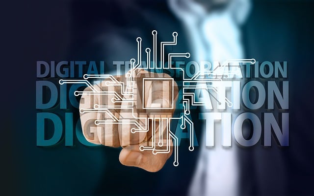 Free digitization technology touch illustration
