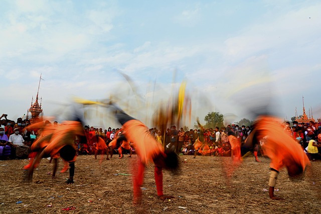 Abstract, Dans, Jurk, Danser, Dansen