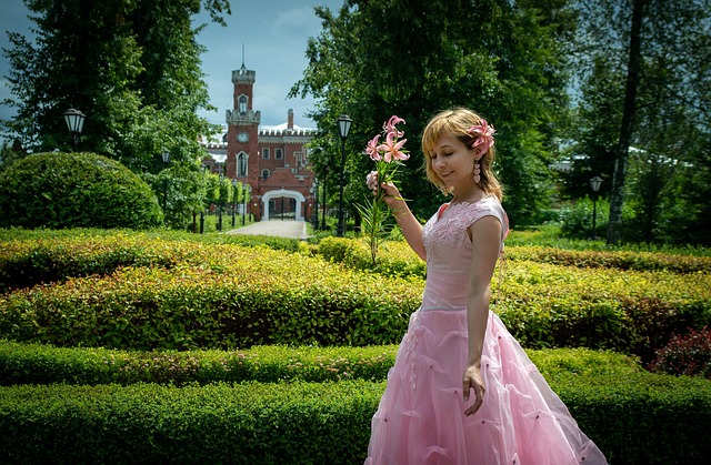 Free Woman Pink Dress photo and picture
