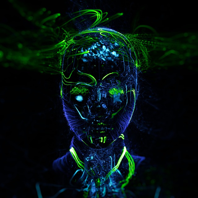 Free futuristic abstract design illustration