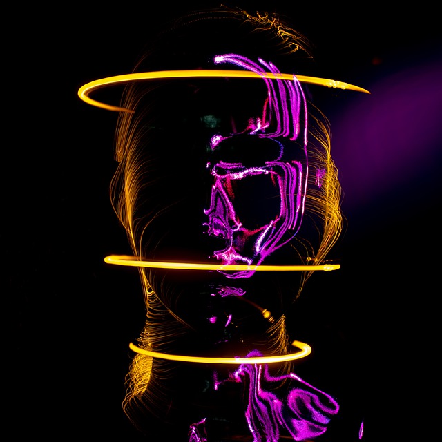 Free futuristic abstract design illustration
