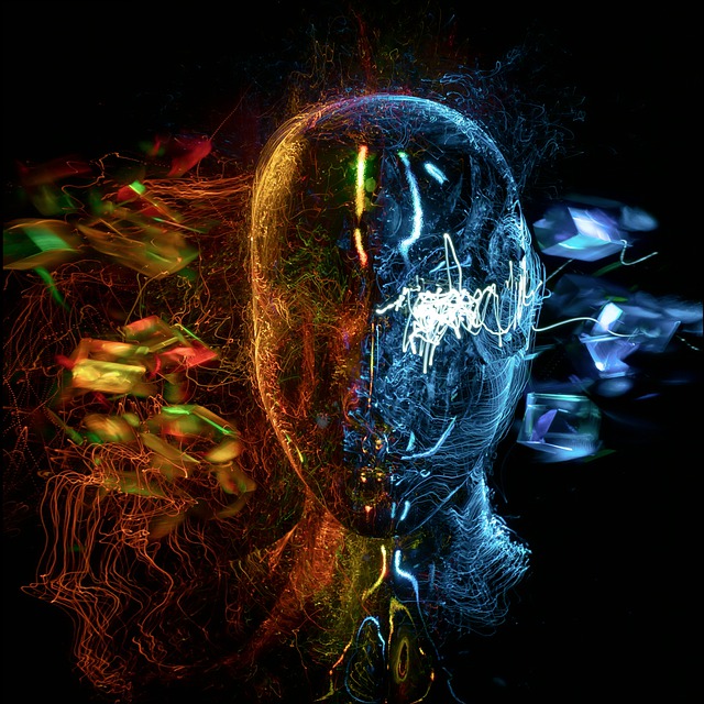 Free futuristic abstract design illustration